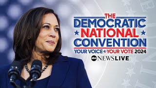 LIVE DNC Day 4 Kamala Harris accepts nomination at Democratic convention [upl. by Nileuqaj]