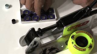 How To Use A Skateboard Bearing Press [upl. by Alethea123]