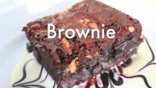 Cómo Hacer Brownie de Chocolate con Nueces  Receta Mejorada [upl. by Alleyn]