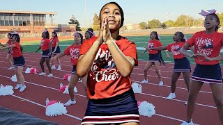 OLLE MIDDLE SCHOOL CHEERLEADERS ARE READY [upl. by Burkhard]