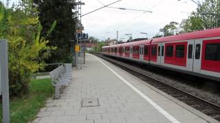 Bahnhof  Stacja FELDAFING  S bahn DB Regio  07052013 [upl. by Nnylyt]