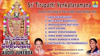 Sri Tirupathi Venkataramana  Venkateshwara Kannada Devotional Songs  S P Balasubramanyam S Janaki [upl. by Warfield]