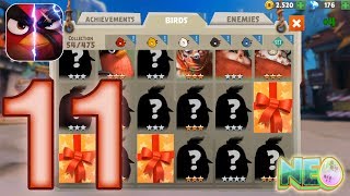 Angry Birds Evolution Gameplay Walkthrough Part 11  Bird Collection iOS Android [upl. by Jasik543]