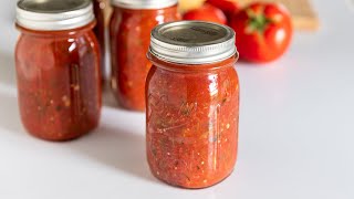 How to Can Homemade Salsa [upl. by Tiler]