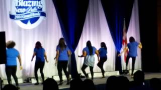 Z Phi B Stroll Off Grand Boule 2014 [upl. by Idnac646]