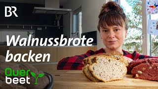 Walnüsse ernten mit Rezept Walnussbrot [upl. by Enitsirk]