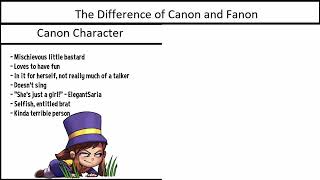 canon vs fanon hat kid [upl. by Baum]