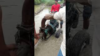 shortvideo 6 hp ka engine water pump [upl. by Annibo]