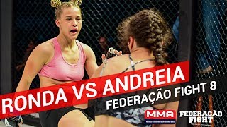 Rondinha vs Andreia  Federação Fight 8 [upl. by Sillyhp499]