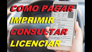 como pagar licenciar o veículo 2022 atrasado baixar ter o licenciamento digital 2023 [upl. by Nylrad519]