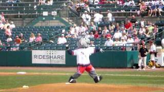 Sonar First Pitch Trenton Thunder Vs New Brittan Rock Cats [upl. by Kilah119]