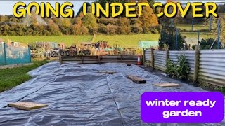 HOW TO PREPARE YOUR GARDEN FOR WINTERWinterizing Your Allotment [upl. by Adnahsed]