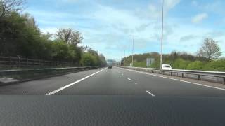 M53  Mid Wirral Motorway  Time Lapse [upl. by Lori994]