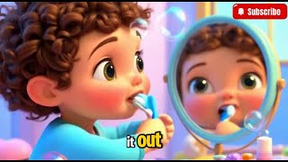 Brush Brush Little Smiles  Fun Tooth Brushing Song for Kids 🪥✨ [upl. by Kellyn]