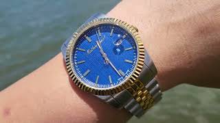 Cheap Watches Part 2 The Mathey Tissot quotMathy IIIquot 41mm Datejust Lookalike Homage Watch [upl. by Callida779]