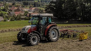 Grass Silage  Košnja 2020  Steyr amp DeutzFahr [upl. by Byrn]