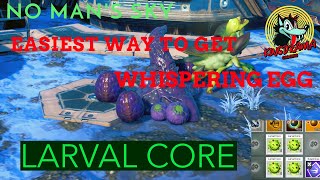 No Mans Sky Easiest Way To Get Whispering Egg amp Larval Core Expedition Four Emergence [upl. by Hewe]