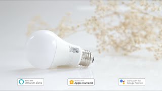 3 Min  Set Up Meross Smart WiFi LED Bulb  Meross [upl. by Aurthur542]