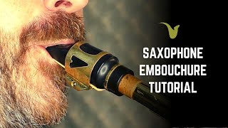 Saxophone Embouchure Tutorial [upl. by Lirbij]