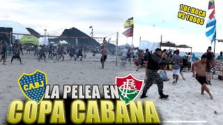 🔴 Asi fue la Pelea en Copacabana entre BOCA y Fluminense  Previa final BOCA vs Fluminense [upl. by Giwdul]