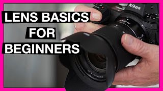 LENS BASICS  A Beginners Guide to Camera Lenses  Photography Tips and Tutorial [upl. by Adlare376]