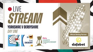 Live Stream  Yorkshire v Derbyshire  Vitality County Championship  Day One [upl. by Ahsem299]