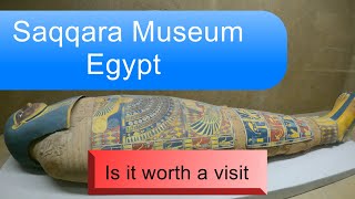 Exploring the Saqqara Museum situated near the worlds oldest pyramids [upl. by Copeland]