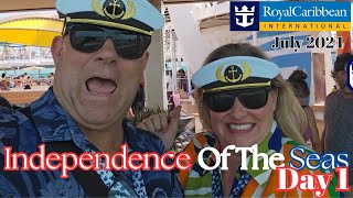 Royal Caribbean Independence Of The Seas Grand Suite Day 1 of out of Miami [upl. by Mitch276]