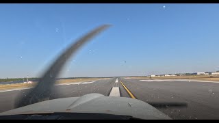 Mooney M20J Takeoff  KTLH [upl. by Celene]