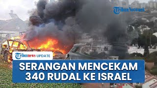 Hizbullah Lancarkan Serangan Besarbesaran ke Israel Tembakkan 340 Rudal Sasar Jantung Tel Aviv [upl. by Esirahs815]