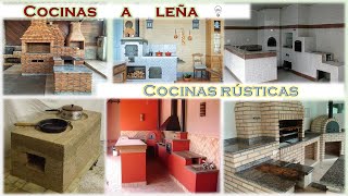 Estufas a leña  cocinas rústicas [upl. by Cutter]