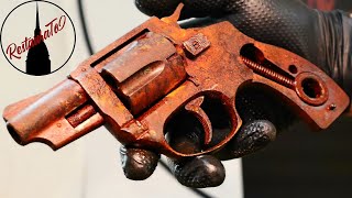 Rusty Revolver Restoration 38 special  Restoration of gun [upl. by Oric]