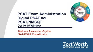 PSAT 89 and PSAT NMSQT Training [upl. by Dnalyaw]