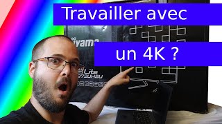 Travailler avec un écran 4K mauvaise idée [upl. by Llennaj]