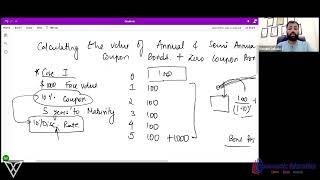 calculating the value of annual amp semi annual coupon bonds  zero coupon bonds [upl. by Inva]