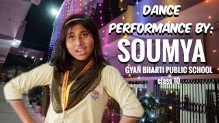 Dance Performance by Soumya class 10 Gyan Bharti Runnisaidpur Diwali and Chhat Puja Related Events [upl. by Amabel]