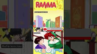 Ranma 12 Remake OP Referencias ranma ranma2024 [upl. by Alric]