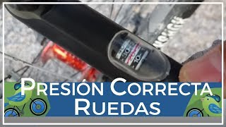 Presión para ruedas bicicleta en MTB ciclismo montaña [upl. by Iasi]