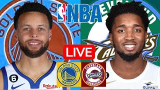 LIVE GOLDEN STATE WARRIORS vs CLEVELAND CAVALIERS  NBA  PLAY BY PLAY  SCOREBOARD [upl. by Aniratac377]