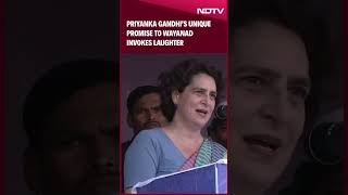 Priyanka Gandhi’s Unique Promise To Wayanad Invokes LaughterL “You Will Say Don’t Come Here…” [upl. by Bobette]