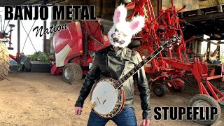 STUPEFLIP  BANJO METAL Cover feat Gladys Ike Dom amp Reuno [upl. by Upton]