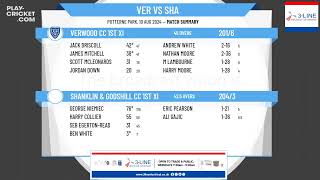 Verwood CC 1st XI v Shanklin amp Godshill CC 1st XI [upl. by Bethezel165]