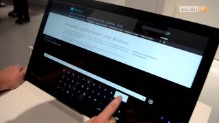 IFA 2013 Sony Vaio Tap 21 handson [upl. by Elie]