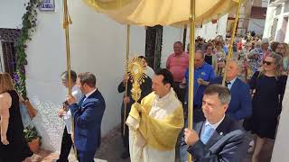 Procesión del Corpus Christi Salobreña 2024 [upl. by Benedetta401]