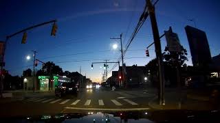 Evening drive through Pawtucket and North Providence Rhode Island [upl. by Boggers]