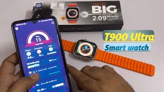 T900 Ultra smart watch unboxing and full setup [upl. by Janey]