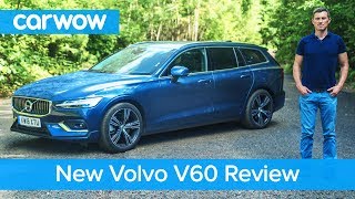 Volvo V60 2019 indepth review  carwow [upl. by Ilana]