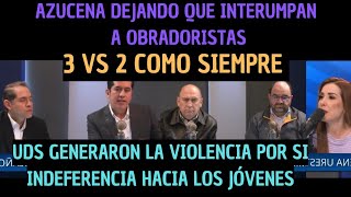 Zamora y aliado debaten con opositores [upl. by Sabah]