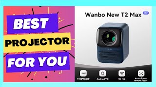 WANBO NEW T2 Max Projector 1080p Full Hd Android 90 Mini Wifi [upl. by Remde]