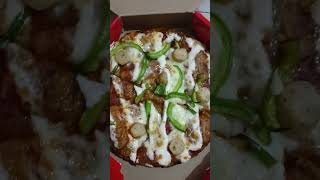 chicken sausage and capcicum regular ovenstory pizza [upl. by Otha790]